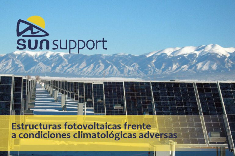 Estructuras fotovoltaicas frente a condiciones climatológicas adversas