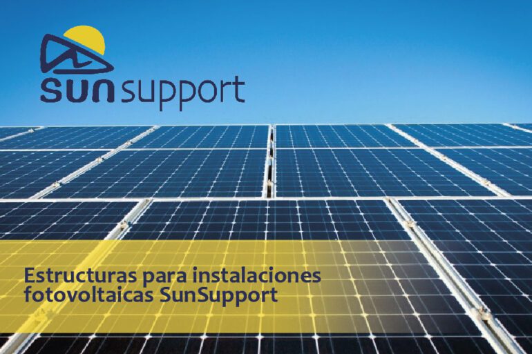 Estructuras para instalaciones fotovoltaicas SunSupport