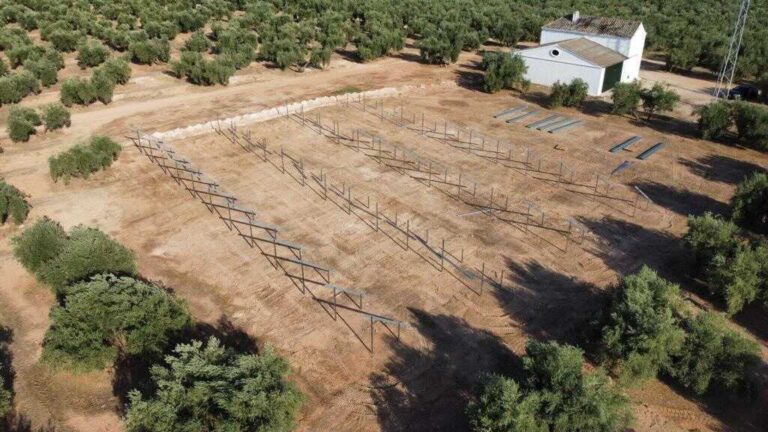 Estructuras photovoltaïques aériennes