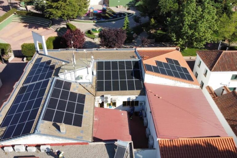 Installation photovoltaïque avec structure coplanaire Alcazar à Albacete