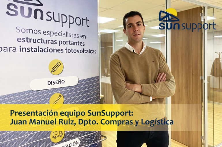 Presentación equipo SunSupport: Juan Manuel Ruiz, Dpto. Compras y Logística