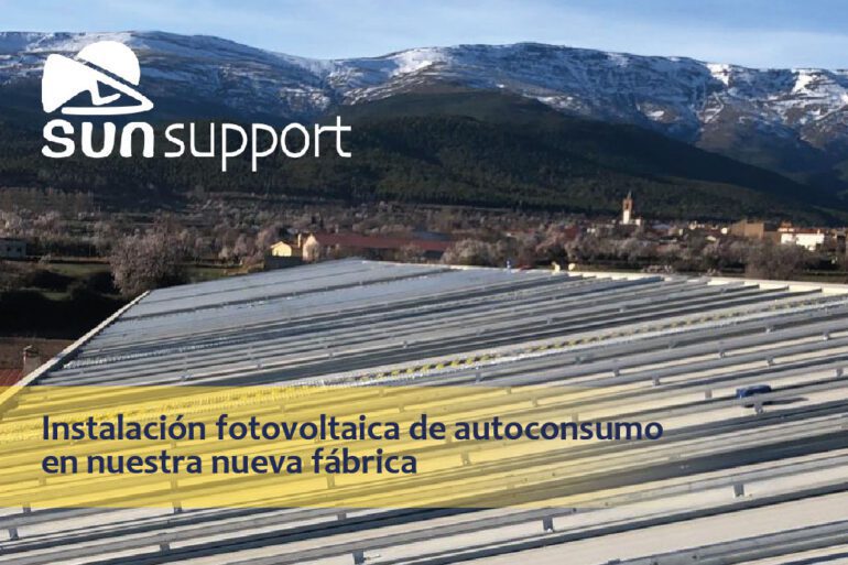 Instalación fotovoltaica de autoconsumo en nuestra nueva fábrica