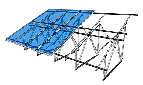 Estructura triangular doble “Mulhacén”