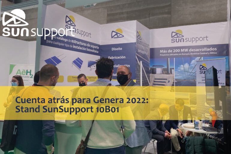 Cuenta atrás para Genera 2022: Stand SunSupport 10B01