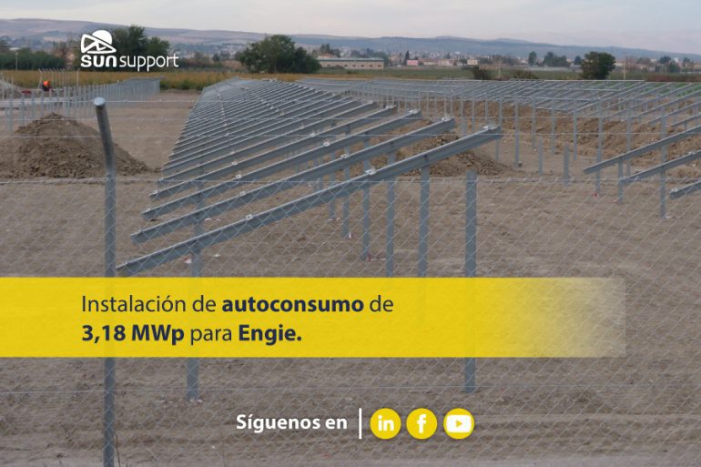 Engie España confía en las estructuras de SunSupport para una instalación de autoconsumo 3,18 MWp