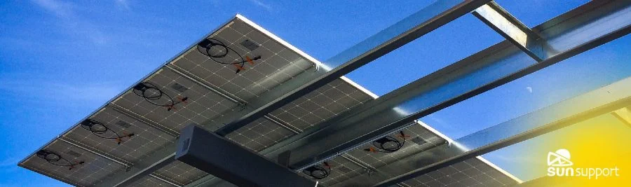 Soporte para placas solares